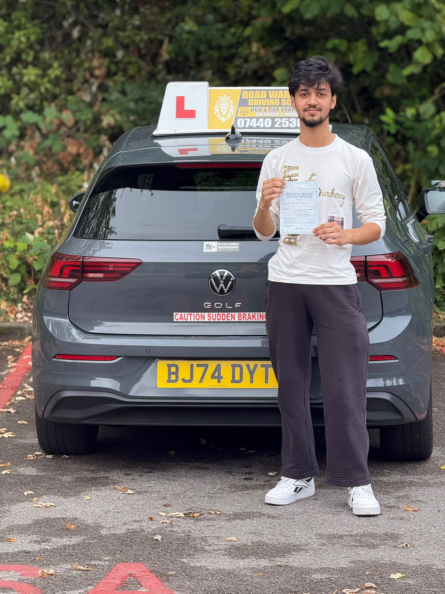 Road Warriors learner driving test pass