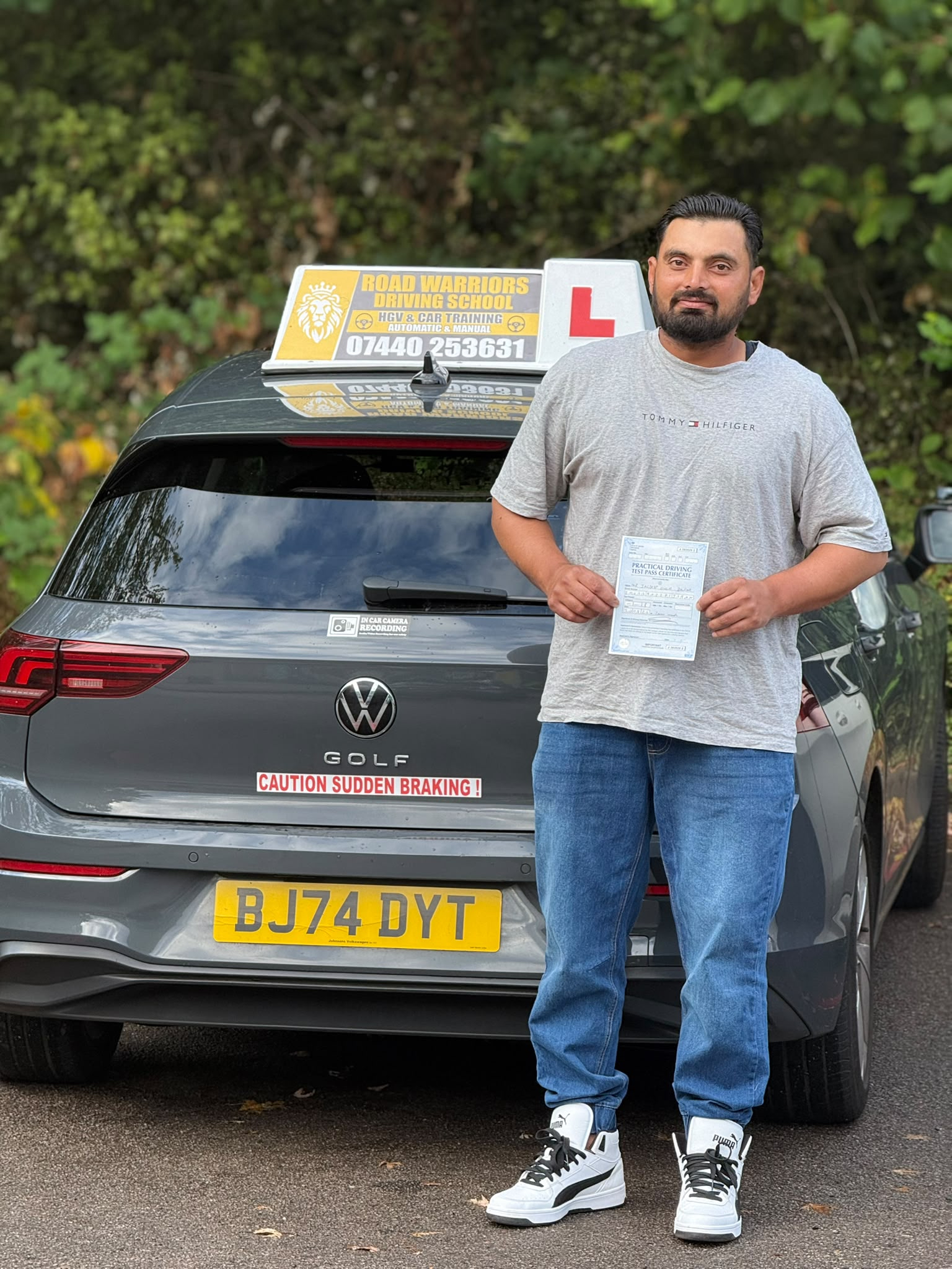 Road Warriors learner driving test pass